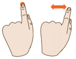 Tap and hold